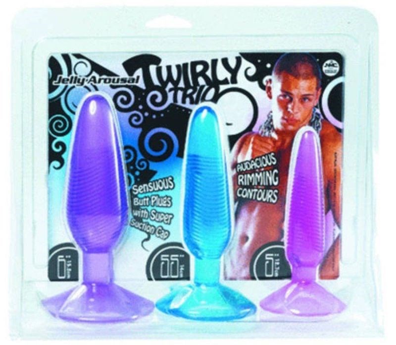 Twirly Trio Plug Set - - Sex Kits
