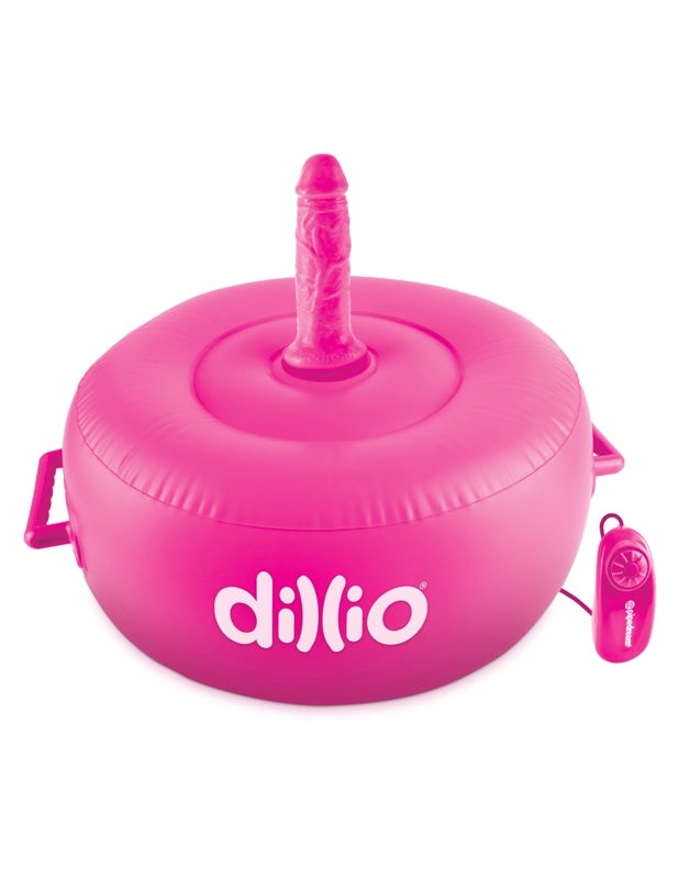 Dillio Vibrating Inflatable Hot Seat - - Inflatable Dildos and Vibrators
