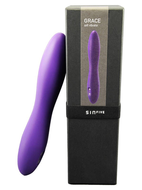 SINFIVE Grace Silicone Rechargeable Soft Vibrator - - Waterproof Vibrators