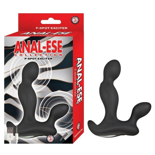 Rechargeable Silicone P-Spot Massager - Powerful Stimulation - Prostate Toys