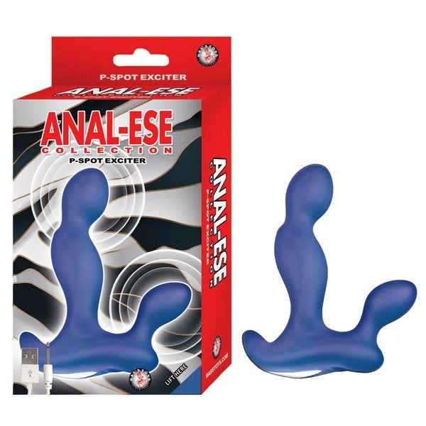 Rechargeable Silicone P-Spot Massager - Powerful Stimulation - Prostate Toys