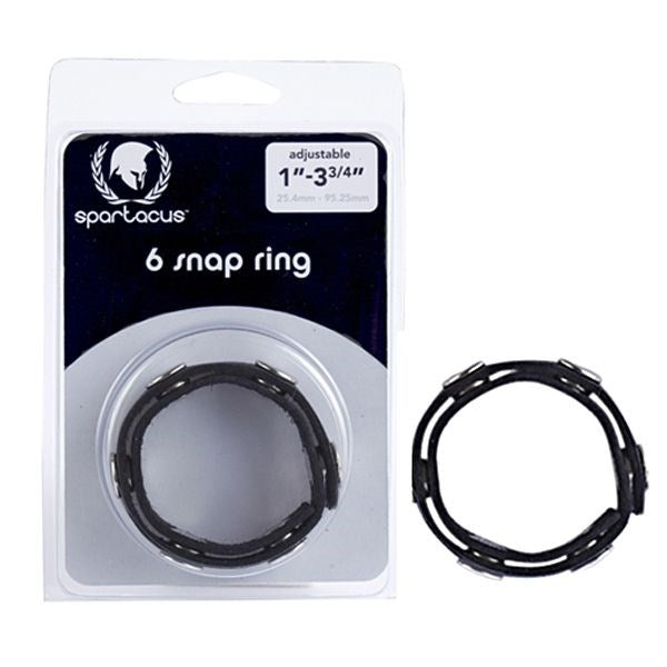 Adjustable Leather Penis Ring by Spartacus Enterprises - Cock Rings