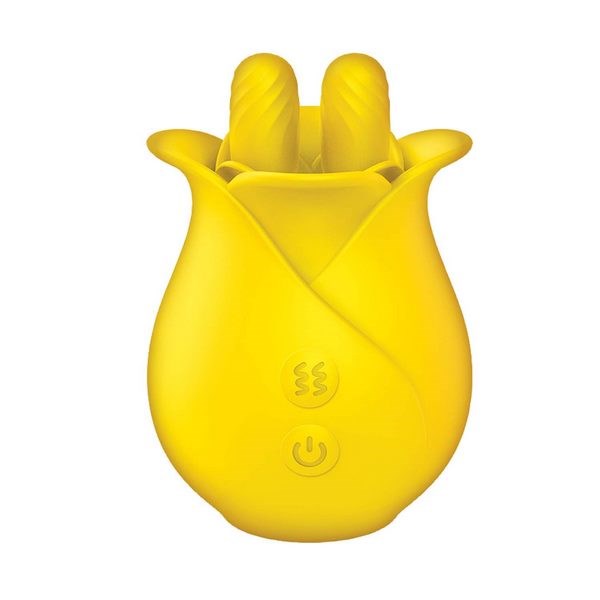 Nasstoys Clit-Tastic Tulip Finger Massager - Discreet, Rechargeable Pleasure - Finger and Tongue Vibrators