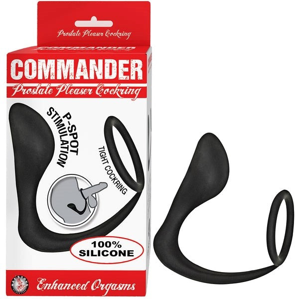 Prostate Pleasure Enhancer - Silicone Cockring Set - Prostate Toys