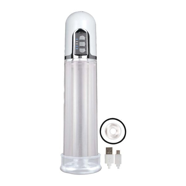 Nasstoys Rechargeable Electric Penis Pump - Enhance Stamina & Pleasure - Penis Pumps And Stretchers