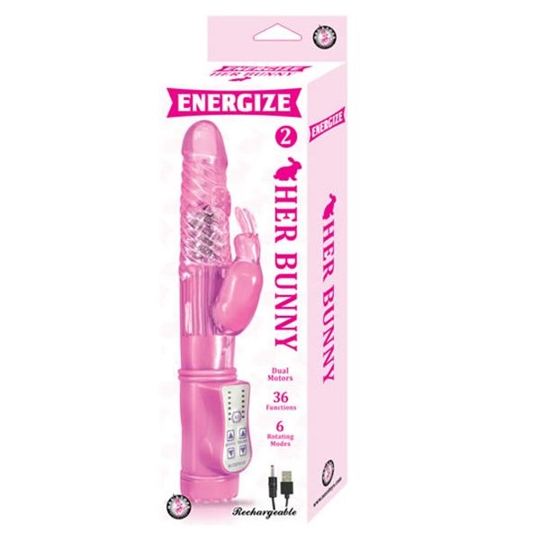 Nasstoys ENERGIZE Her Bunny 2 - Dual Motor Rabbit Vibrator - Rabbit Vibrators