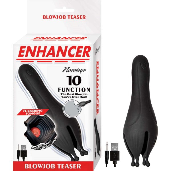 Nasstoys ENHANCER Vibrating Blow Job Teaser - Masturbators and Strokers
