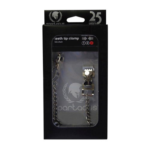 Spartacus Extremeline Toothy Metal Nipple Clamps - Nipple and Clit Clamps