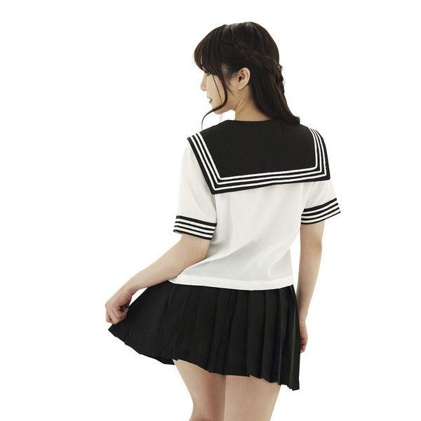 Starfire Daydream - Hentai Sailor Skirt, Blouse, and Scarf Set - Skirts And Club Wear