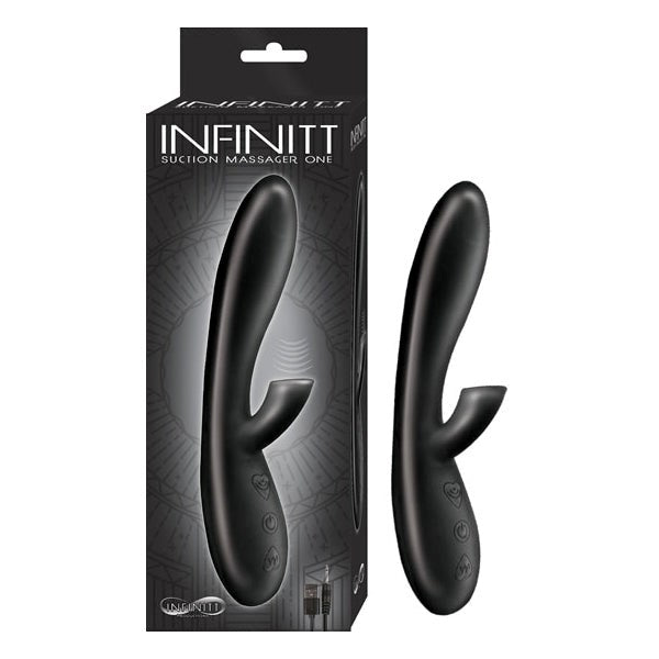 INFINITT Suction Massager - Dual Stimulation for Euphoric Ecstasy - G-Spot Vibrators