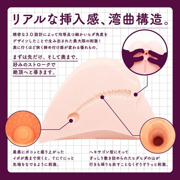 Kurouto Intimate Pleasure - Momochi Skin Flatbed Masturbator - Masturbators and Strokers
