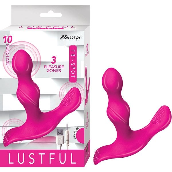 Nasstoys LUSTFUL Tri-Spot Pleasure Massager - Prostate Toys