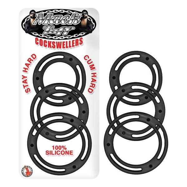 MACK TUFF Cockswellers 3 Enhancer C-Ring Set - Cock Ring Sets