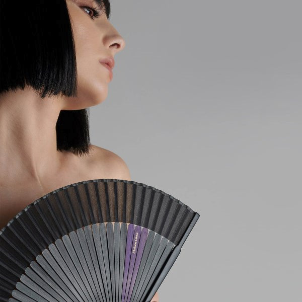 Maison Close Luxurious Bamboo & Silk Erotic Hand Fan - Fancy Dress Ups