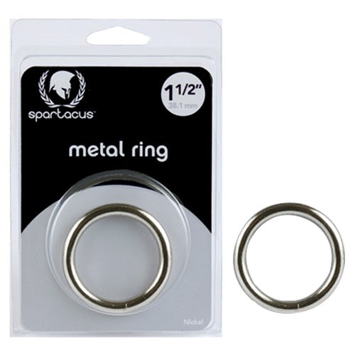 Spartacus Enterprises - Premium Nickel Plated Pleasure Ring - Steel Cock Rings