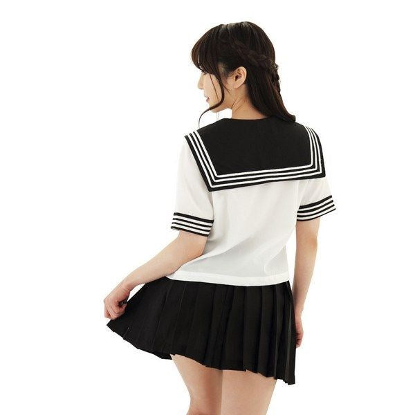 Starfire Daydream - Stylish Japanese-Inspired Sailor Uniform Set - Fancy Dress Ups