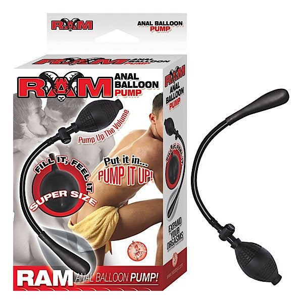 RAM Anal Bendable Balloon - Flexible, Phthalate-Free Delight - Enemas and Douches
