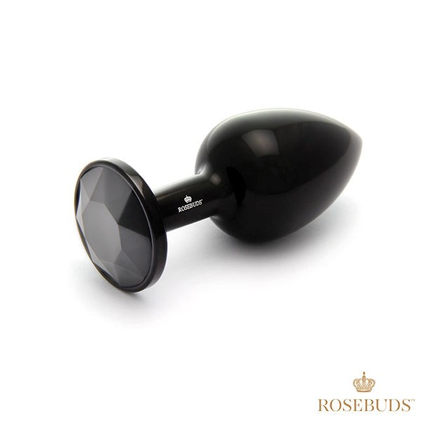 Rosebuds Premium Crystal Aluminium Butt Plug - Indulge in Luxurious Anal Play - Butt Plugs