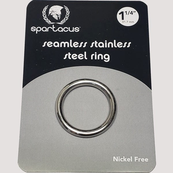 Spartacus Enterprises - Premium Stainless Steel Pleasure Ring - Steel Cock Rings