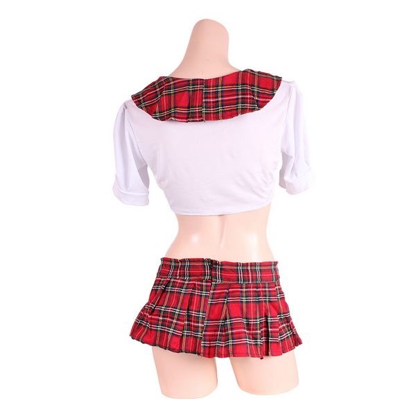 Tartan Temptation - Stretchy Cosplay Skirt and Jacket Set - Skirts And Club Wear