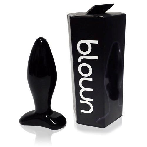 Spartacus Borosilicate Glass Anal Plug - Tapered Design for Enhanced Comfort - Butt Plugs