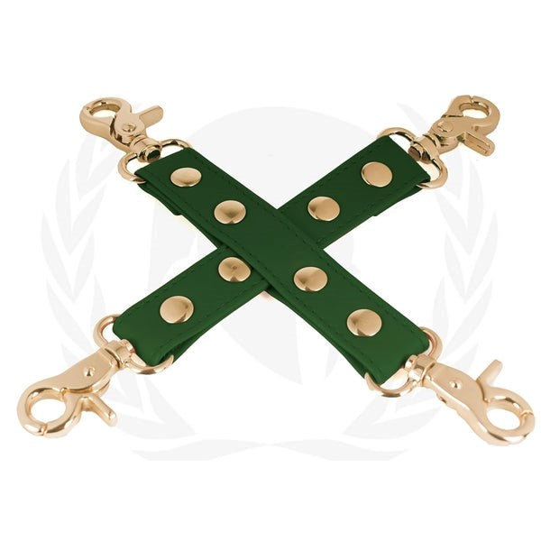 Spartacus Vegan Hog Tie - Vibrant Red BDSM Accessory - Cuffs and Restraints