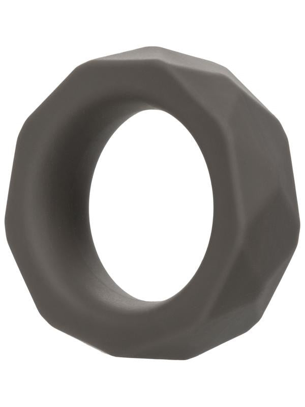 Alpha Liquid Silicone Prolong Prismatic Cock Ring - - Stretchy Cock Rings