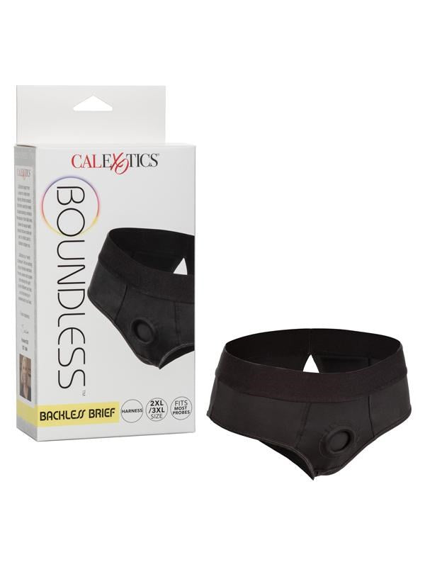 Boundless Backless Harness Compatible Brief 2XL/3XL - - Strap On Sextoys