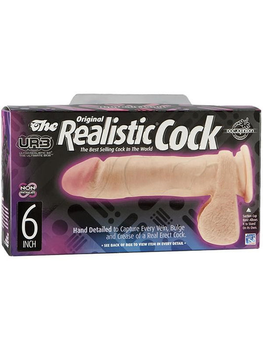 Doc Johnson Ultra-Realistic UR3 Dual-Density Cocks - - Realistic Dildos