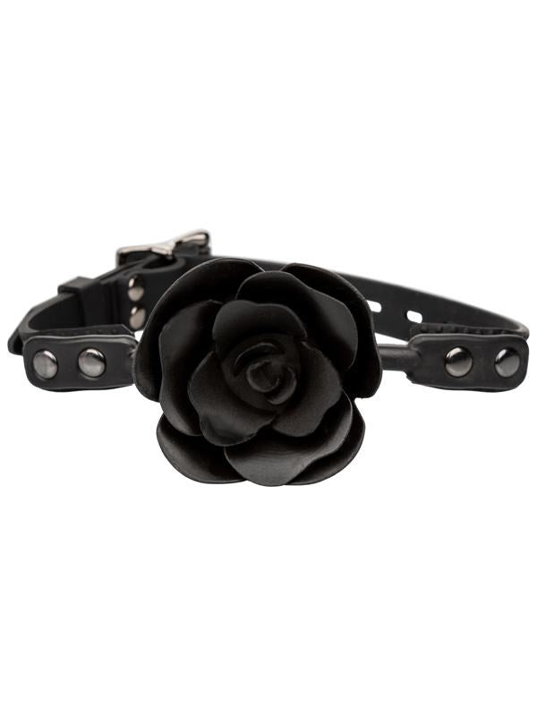 Forbidden Removable Rose BDSM Play Ball Gag - - Bondage Gags and Bits