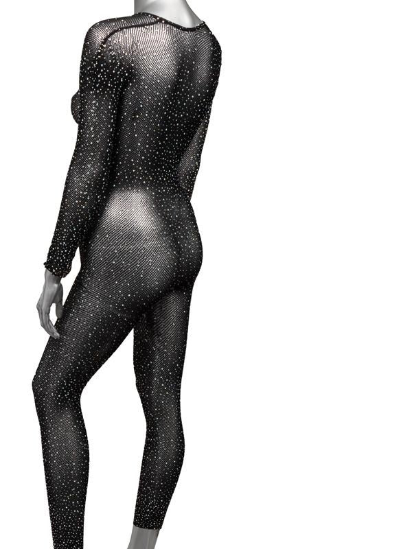 Radiance Plus Size Crotchless Full Bodysuit For Womans - - Teddies and Bodysuits