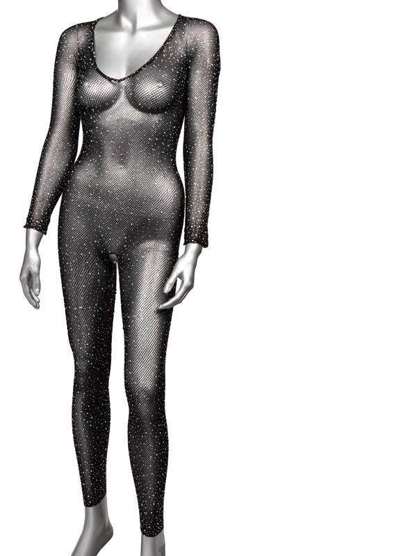 Radiance Plus Size Crotchless Full Bodysuit For Womans - - Teddies and Bodysuits