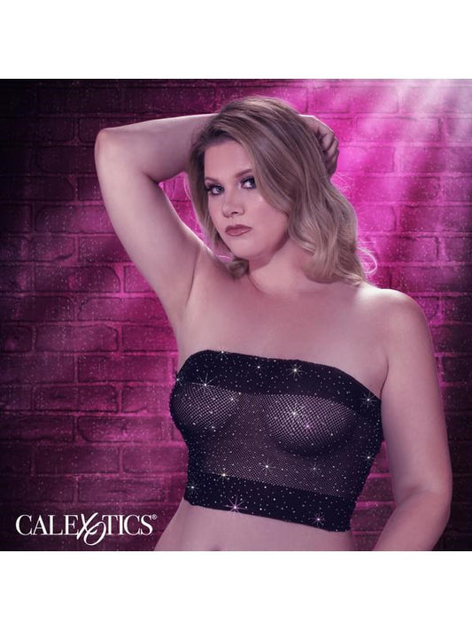 Radiance Plus Size Stretchy Bandeau Top - - Bras and Bra Sets