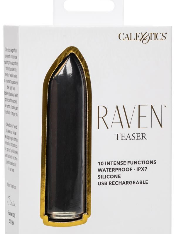 Raven Teaser 10 Functions Bullet Vibrator - - Bullet Vibrators