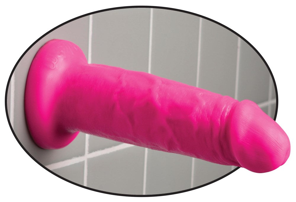 Dillio 6 inch Chub Suction Cup Realistic Dildo - - Realistic Dildos