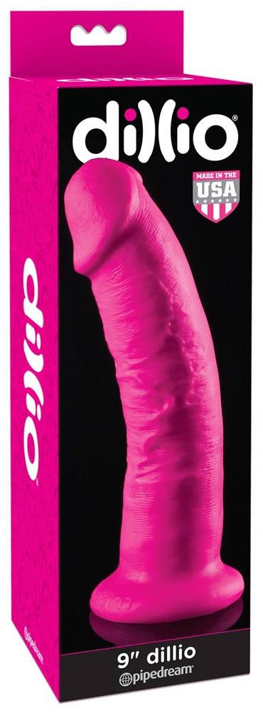 Dillio 9 inch Suction Cup Realistic Dong - - Realistic Dildos