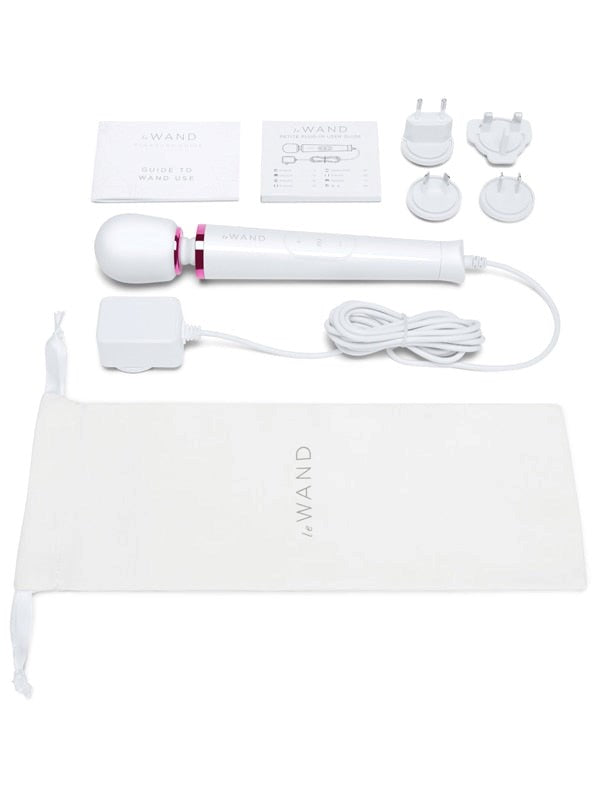 Le Wand Powerful Petite Plug-In Vibrating Personal Massager - - Body Wands