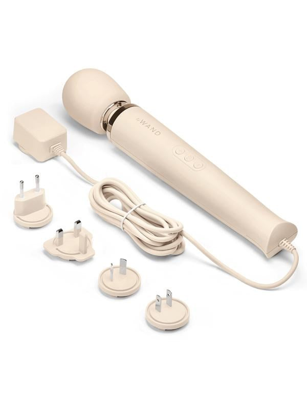 Le Wand Powerful Plug-In Vibrating Body Wand Massager - - Body Wands