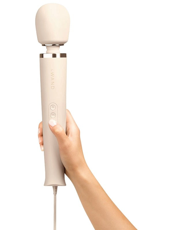 Le Wand Powerful Plug-In Vibrating Body Wand Massager - - Body Wands