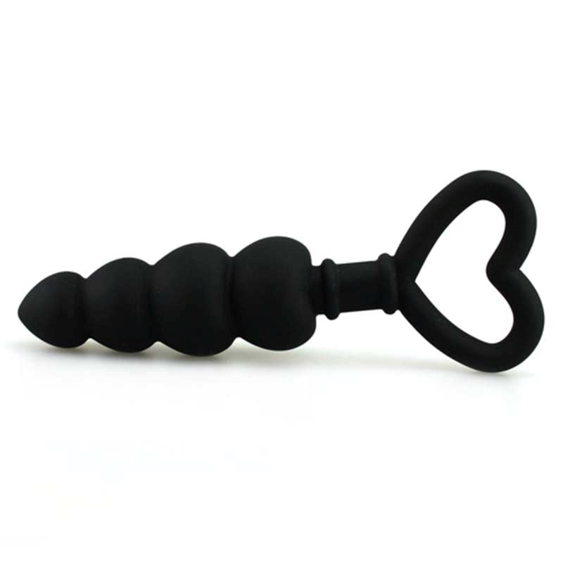 Heart Shaped Anal Plug - - Anal Beads and Balls