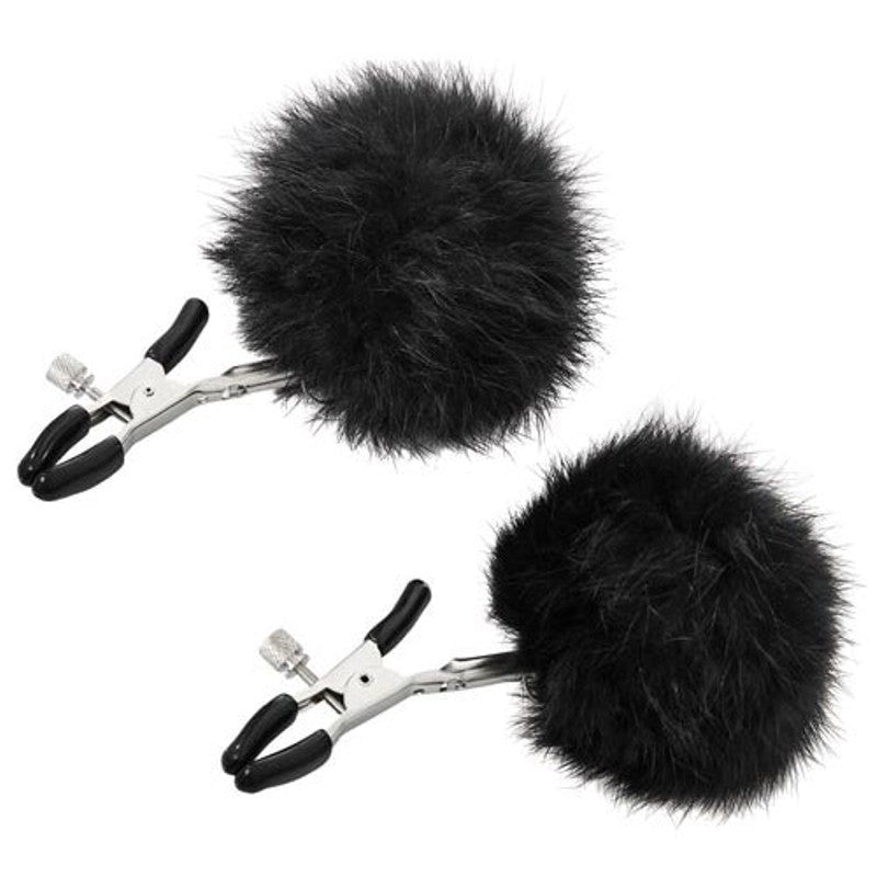 Sincerely Fur Nipple Clips - - Breast and Nipple Toys