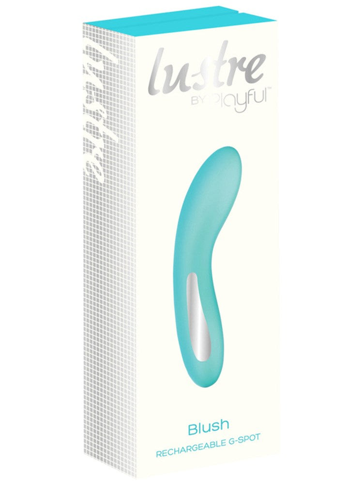 Lustre by Playful Blush Rechargeable G-Spot - - G-Spot Vibrators