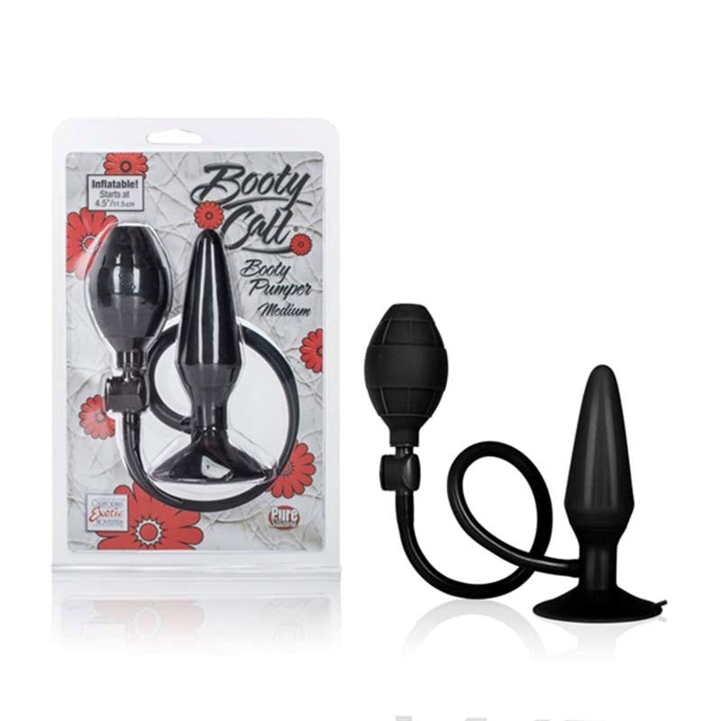 California Exotics Booty Call Inflatable Anal Plug - Medium - Inflatable Dildos and Vibrators