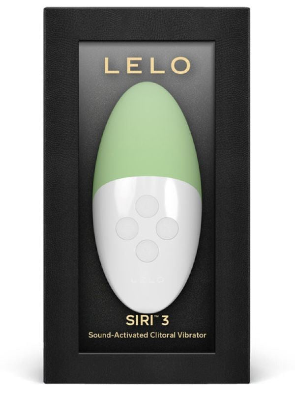 Lelo Siri 3 Sound Sense Silicone Clitoral Vibrator - - Remote Control Vibrators