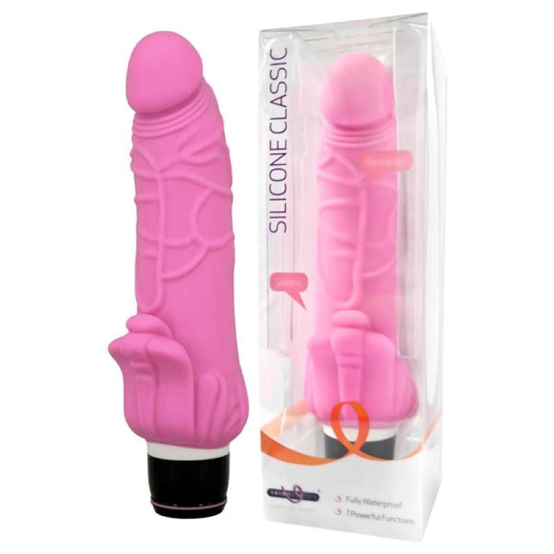 Silicone Classic - 7.5 Inch Vibe - - Realistic Dildos