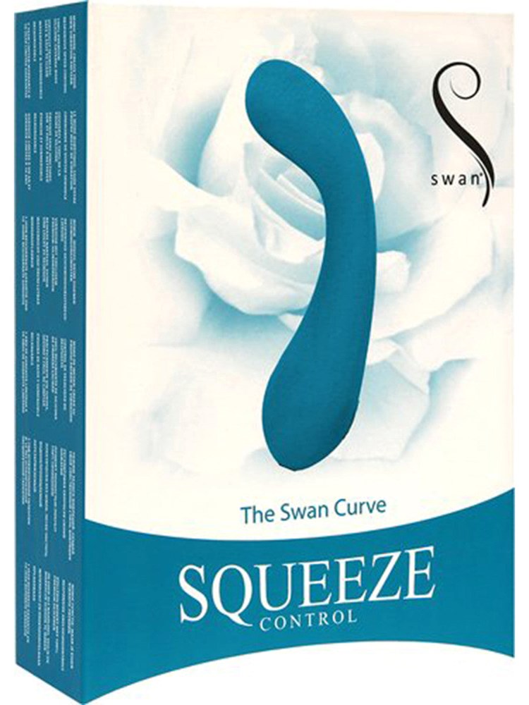 The Swan Curve with Squeeze Control - - Luxury Sex Toys