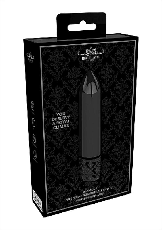 Glamour Rechargeable ABS Bullet - - Clit Ticklers and Pulsators