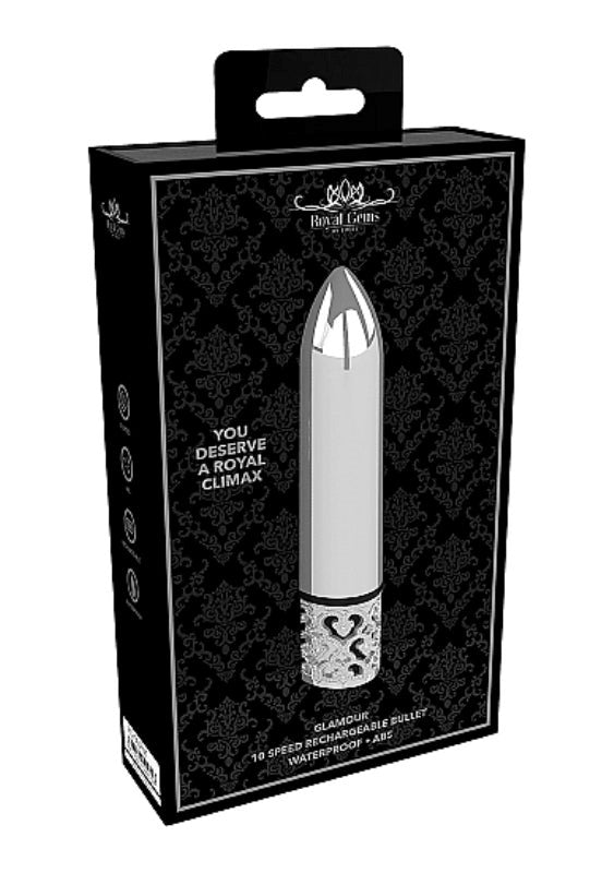 Glamour Rechargeable ABS Bullet - - Clit Ticklers and Pulsators