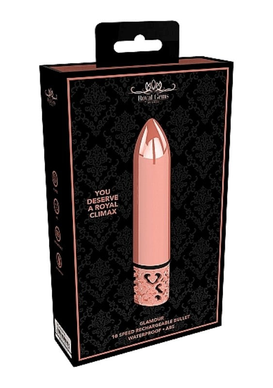 Glamour Rechargeable ABS Bullet - - Clit Ticklers and Pulsators