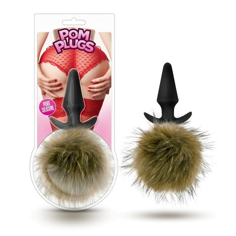 Pom Plugs Fur Pom Pom - - Clit Ticklers and Pulsators